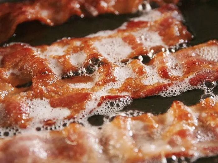 If you want perfectly crispy bacon, you need to boil it.