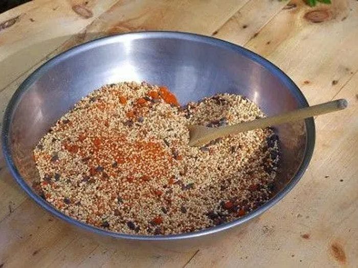 If you have squirrels, rats, and other rodents eating out of your bird feeder, sprinkle some cayenne pepper over your seed.