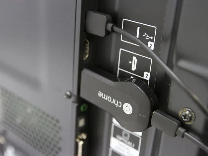 Most newer TVs contain a built in USB port.