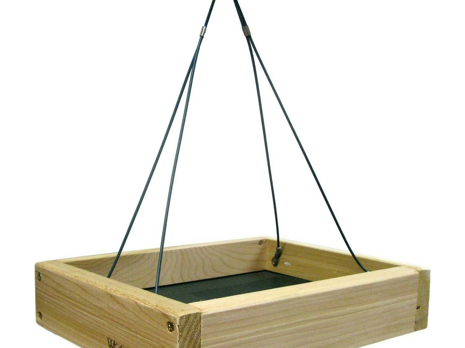 The Woodlink bird feeder is a solid and reliable choice.
